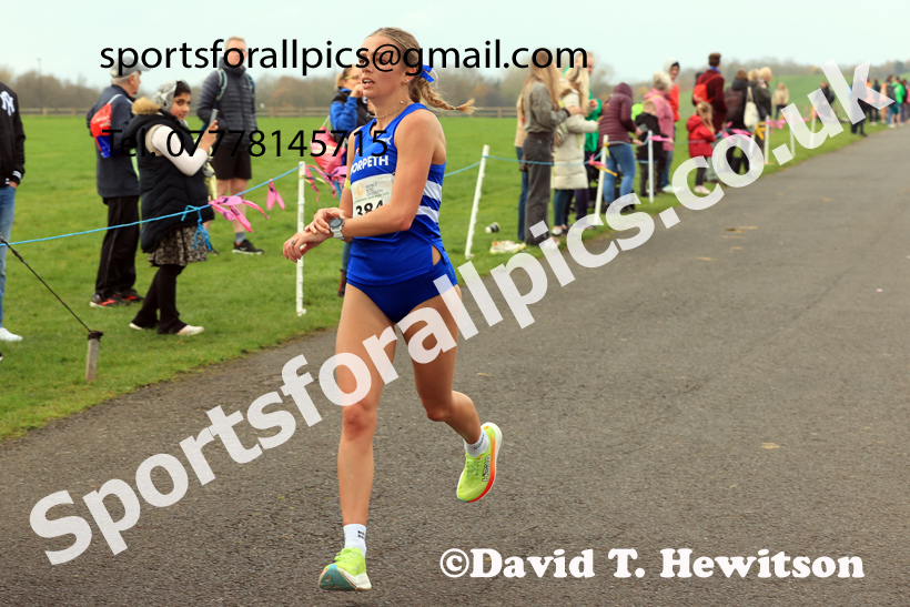 Mens and Womens 2025 Heaton Memorial 10k Road Race, Newcastle Town Moor, Sunday, November 9th. Photo: David T. Hewitson/Sports for All Pics